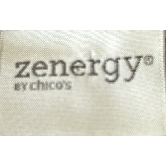 CHICO'S Zenergy Leopard Animal Print Jacket Plus Size 3 Full Zip NWT - Picture 6 of 9